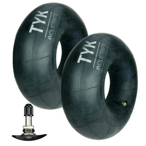 Two TYK 25X11-10 ATV UTV Radial Tire Inner Tubes 25x11.00-10 TR6 Valve Stems - Picture 1 of 3