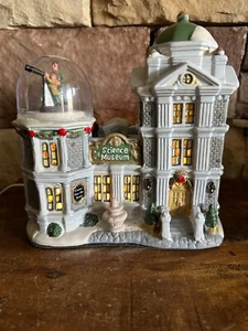 Holiday Time 2023 Vintage Victorian Village "Science Museum" Christmas Village - Imagen 1 de 10