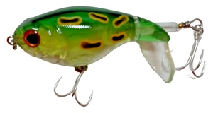 Whopper Plopper 75 mm style 17g Topwater Popper Fishing Lure - Frog color - Picture 1 of 7