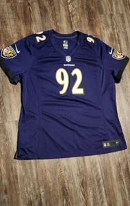 BALTIMORE RAVENS #92 HALOTI NGATA NIKE FOOTBALL JERSEY SIZE XXL LARGE Womens - Picture 1 of 10