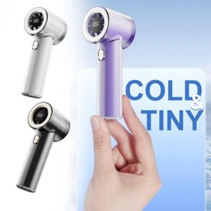 USB MINI Turbo High Speed Handheld Fan Portable Electric Fan SALE - Picture 1 of 18