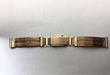 Vintage Fischer Watch Band 16 mm Gold Plated