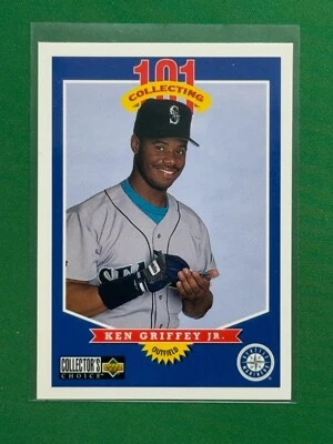 1997 Upper Deck Collector's Choice Baseball Checklist: 1-82 #244 Ken Griffey Jr - Image 1 of 2