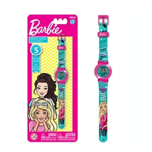 Barbie Digital LCD Watch for Girls with 5 Functions For kids Ages 3y up-BBRJ6 - Picture 1 of 3