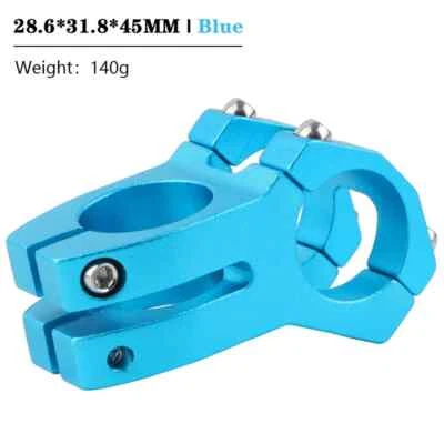 Vástago de manillar de bicicleta de carretera MTB de potencia corta 31,8*45 mm 25,4*35 mm Foto 1 de 4