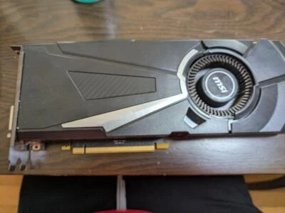MSI NVIDIA GeForce GTX 1080 Aero OC 8GB graphics Card - Image 1 of 4
