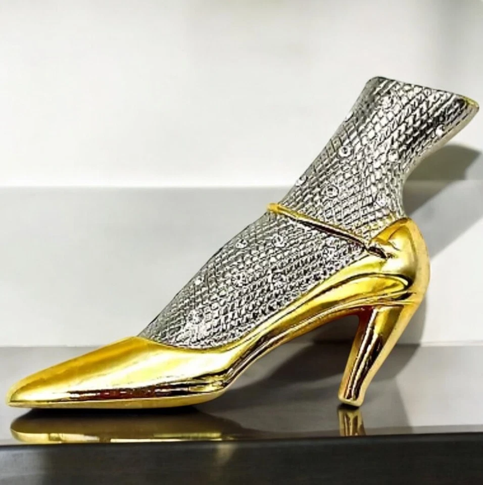 Broche dançarino broche cristal rede ouro salto alto torneira Broadway🔥!VENDA!🔥 - Imagem 1 de 4