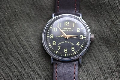 TADJ BEK "STORM-333" Military Soviet Mens Watch, Mechanical Movement 2609 NA - Image 1 of 4
