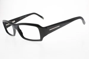 GIORGIO ARMANI GA 299 807 Thick Black Eyeglasses Italy 52/17-135 mm - Picture 1 of 8