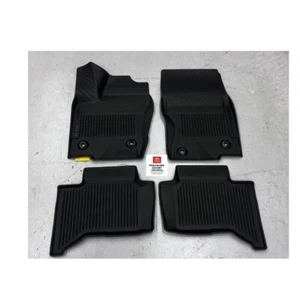 NEW OEM TOYOTA 2024 LANDCRUISER HV ALL WEATHER FLOOR LINERS 4PC - Picture 1 of 3