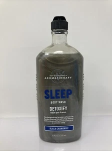 Bath & Body Works Aromatherapy Sleep Detoxify BLACK CHAMOMILE Charcoal Wash 10oz - Picture 1 of 4