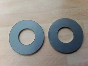 MINI DIGGER / EXCAVATOR BUCKET SHIM 25mm I/D 0.9mm Thickness x 2 - Picture 1 of 1