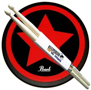 Pearl PDR-08SP batería pala de ejercicio estrella con 1 par de baquetas - Imagen 1 de 3