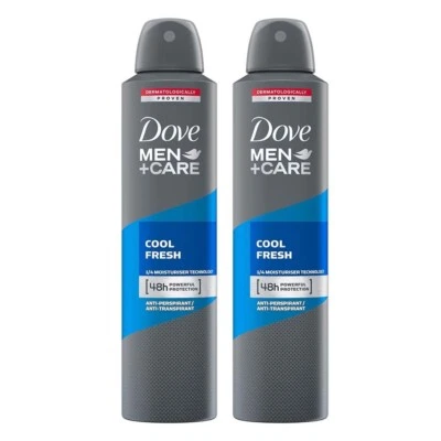 Dove Men+Care 2x250ml Cool Fresh Spray - Protección 48H, Fórmula Hidratante Foto 1 de 4