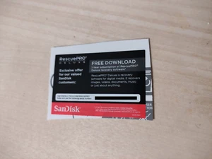 SanDisk RescuePRO Deluxe – 1 rok licencji - Zdjęcie 1 z 1