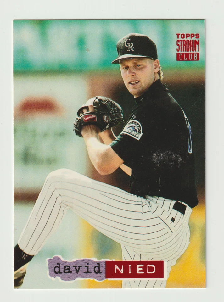 1994 Topps Stadium Club #153 - DAVID NIED - Image 1 of 1