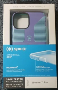 Speck Candy Shell Grip iPhone 11 Pro Phone Case - Wisteria Purple/Mykonas Blue - Picture 1 of 1