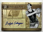 2011-12 Panini Gold Standard #GG-27 Dolph Schayes Greatest Graphs #/149