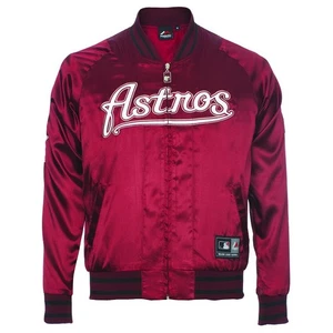 GIUBBOTTO MAJESTIC CASEY SATIN  ASTROS - Foto 1 di 3