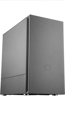 PC Gehäuse Midi Tower  Coolermaster Silencio S400 Schwarz Schallgedämmt - Bild 1 von 4