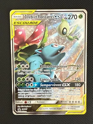 Célebi Et Florizarre Gx Alternative Promo SM167 Carte Pokemon 🇫🇷 - Photo 1/4