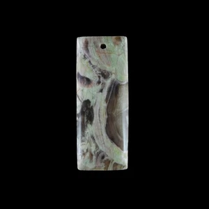 Spiderweb Agate 48x19x5 mm Pendant bead HG343011 - Picture 1 of 4