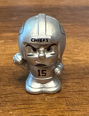 NFL TeenyMates Silver QB Patrick Mahomes 15 Rare Edition Limited Quarterback - Image 1 of 4