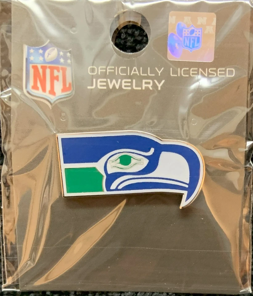 SEATTLE SEAHAWKS RETRO COLLECTOR PIN NEW WINCRAFT - Image 1 of 1