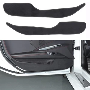 Scratch-resistant Door Lower Panel Protection Cover Pad Fits Corvette C8 2020-26 - Picture 1 of 17