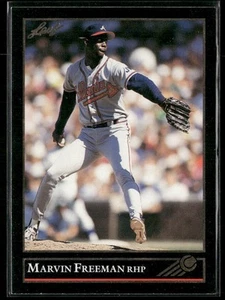 1992 Leaf #110 Marvin Freeman Black Gold - Picture 1 of 2