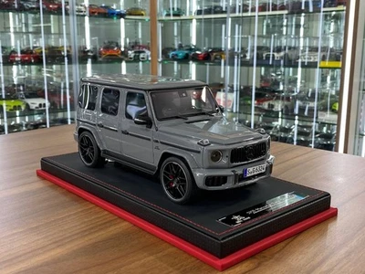 Mercedes-Benz G 63 2025 BBA Models Cement Grey Limited Collector Edn[1/18 Resin] - Image 1 of 4