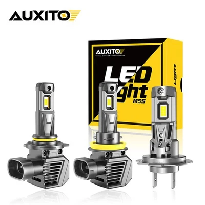 9005 H11 LED Headlight Super Bright Bulbs Kit 6500K White 44000LM High Low Beam - Image 1 of 4