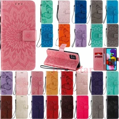 For Samsung A51 A71 A41 A31 A21 A21s A11 Magnetic Flip Wallet Leather Case Cover - Image 1 of 4