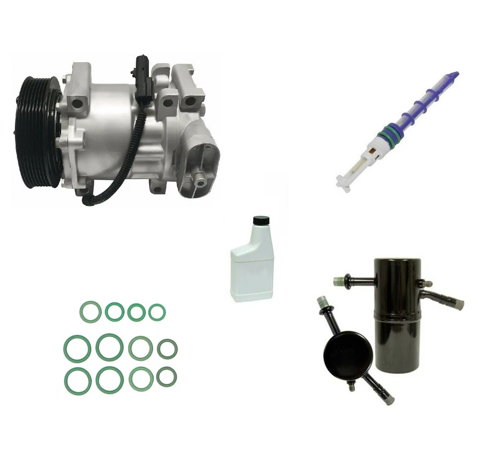 RYC Reman AC Compressor Kit EG553 Fits Dodge Dakota 1994-2001 - Image 1 of 4