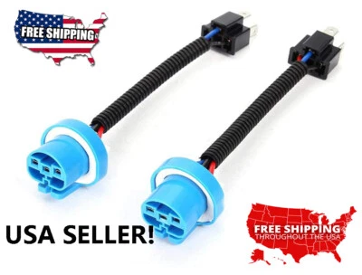 Ford F250 F350 con haz sellado H6054 luces convertir a 9007 faro cableado LED  Foto 1 de 4