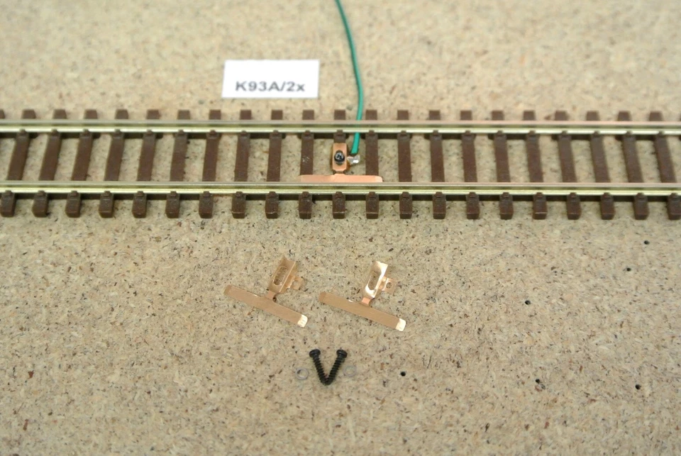 K93A, Schaltkontakte Satz KaModel für TT Gleise (Tillig, Kuehn, Peco), 2-10St. - Bild 1 von 3
