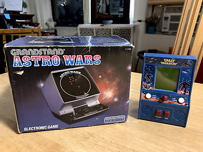 ASTRO WARS - GRANDSTAND - VINTAGE UK ELECTRONIC VIDEO GAME plus SPACE INVADERS