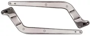 Chrome Rear Fender Supports 00-05 Harley Softail FXST 59964-00 59969-00 22750 - Foto 1 di 1