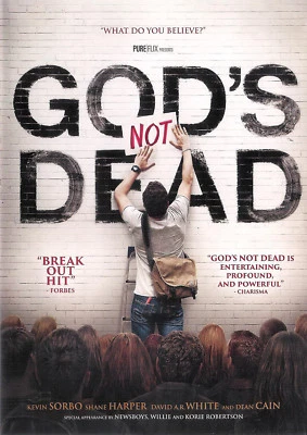 Gods Not Dead ~ Shane Harper Kevin Sorbo David White ~ DVD ~ FREE Shipping USA - Image 1 of 2