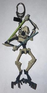 Star-Wars General Grievous Keychain Keyring Cyborg Lightsaber Sith Lord Clone S1 - Picture 1 of 8