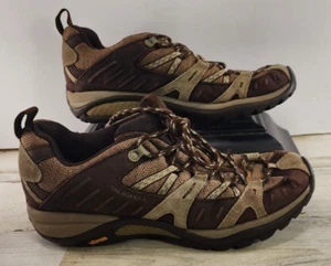 Merrell Shoes Womens 9.5 Brown Siren Sport Espresso Hiking Outdoor Trail Vibram - Picture 1 of 9