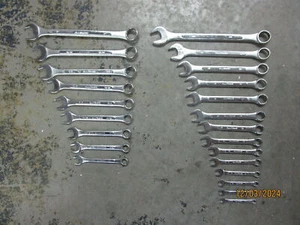 23pc All Trade Metric & SAE Wrench Set - Picture 1 of 11