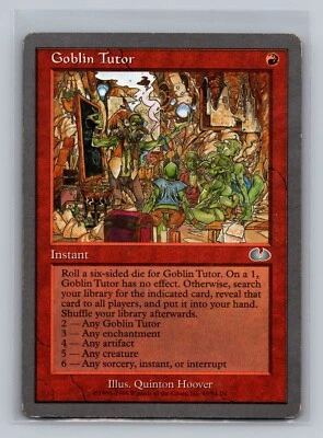 Goblin Tutor 45/94 Magic the Gathering MTG Unglued UNCOMMON Quinton Hoover Art - Image 1 of 2