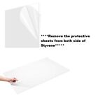 Clear Acrylic Sheet Plastic Panel Cut to Any Size Lightweight Transparent Sheet