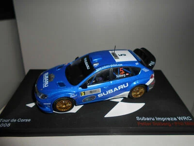 SUBARU IMPREZA WRC #5 TOUR DE CORSE 2008 SOLBERG MILLS IXO ALTAYA 1/43 PETTER - Photo 1/4