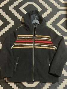 Pendleton Kapuzenjacke Herren XL Sherpa Camp Beach Mountain Stripe Deschutes - Bild 1 von 7