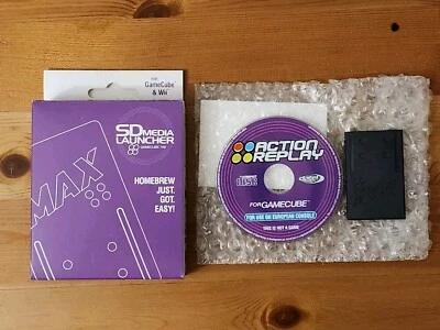 SD MEDIA LAUNCHER GAMECUBE WII  EUR  Action Replay (LAST VERSION)  - Image 1 of 2
