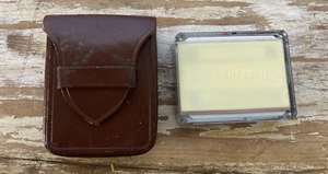 Vintage Foto Zubehör Leica Belichtung Auflichtmesser Booster Ledertasche - Bild 1 von 6