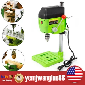 Mini Taladro Prensa Banco Compacto Pequeño Eléctrico Taladradora Trabajo 110V 480W - Imagen 1 de 12