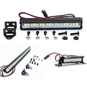 1* RC Crawler Roof Spotlight LED Light Bar for TRAXXAS TRX4 SCX10 90046 Wrangler - Picture 1 of 11
